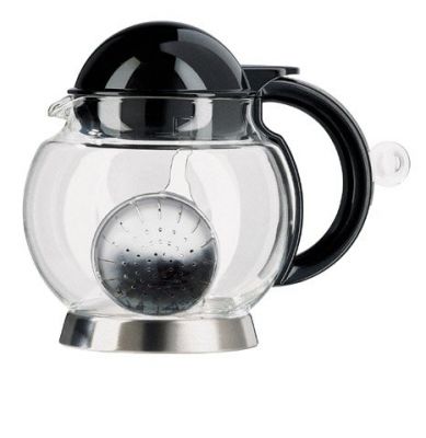 Emsa Marka, 1 Litre, Ayarlanabilir Pota Süzgeçli Cam Demlik - 1