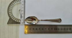 JAY Marka,1. Kalite Çelik, Çok Şık, Çay / Kahve Kaşığı 12'li Set - 4