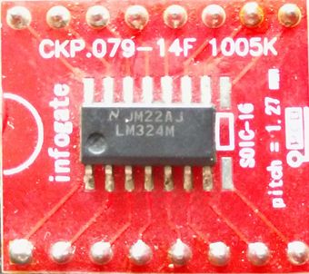 SOIC-8/14/16 > DIP-16 çevirici soket - 2
