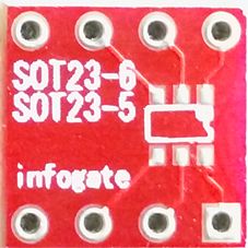 SOT-23-5/6 ve SOT23-8 - DIP-8 çevirici soket - 1