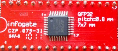 TQFP-32 > DIP-32 çevirici soket - 2